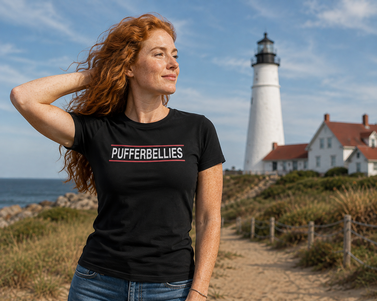 Pufferbellies - Black T-Shirt