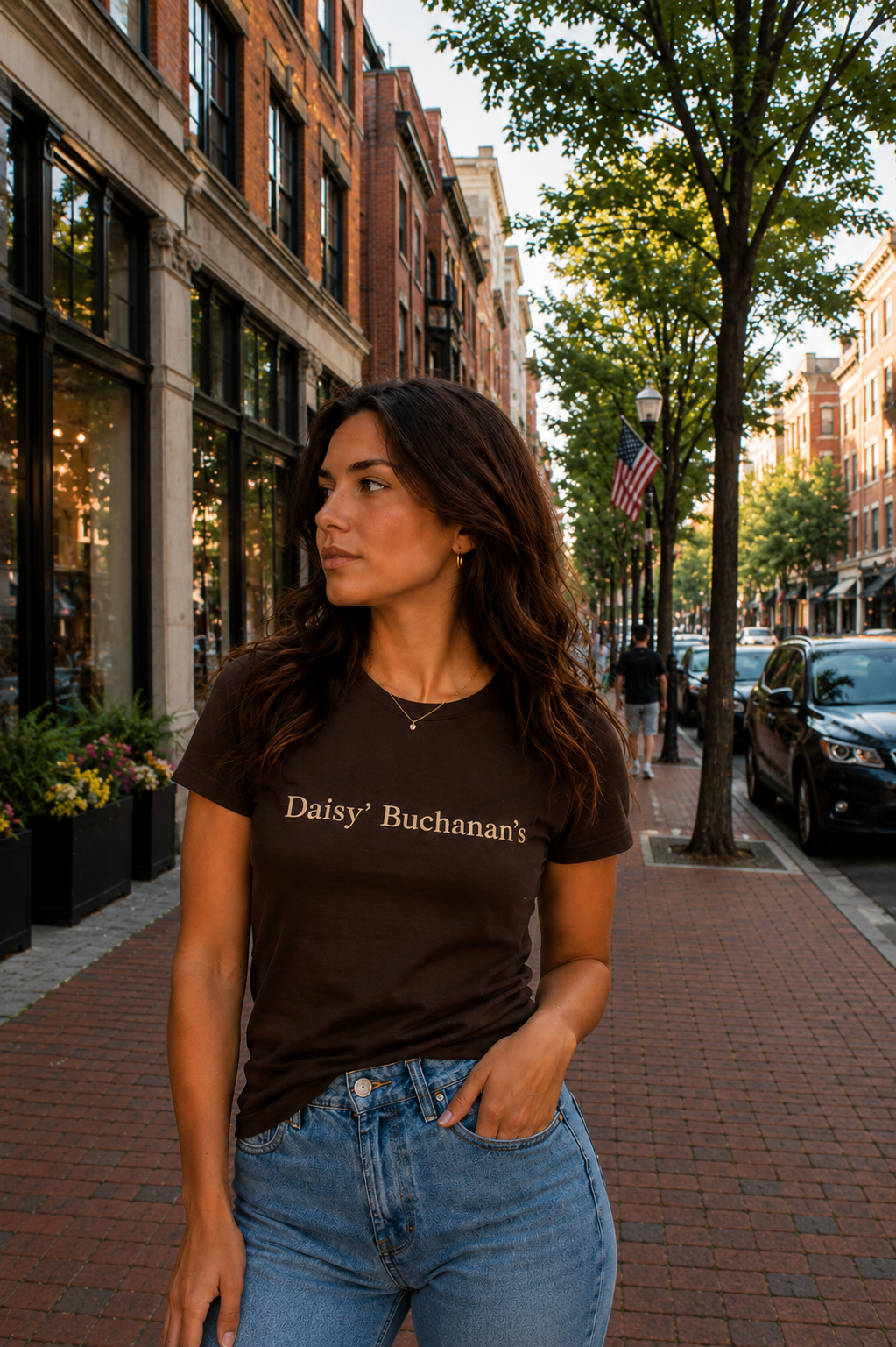 Daisy Buchanan's - Dark Chocolate T-Shirt