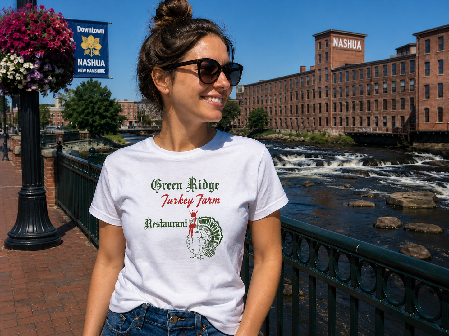 Green Ridge Turkey Farm - White T-Shirt