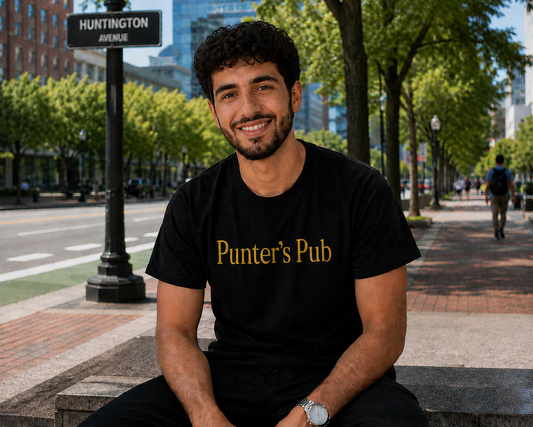 Punter's Pub - Black T-Shirt