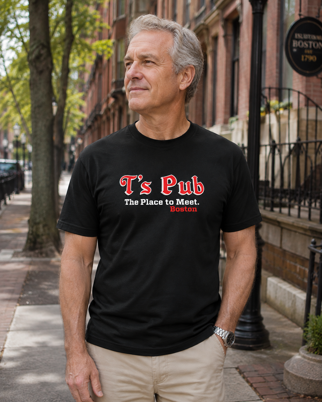 T's Pub - Black T-Shirt