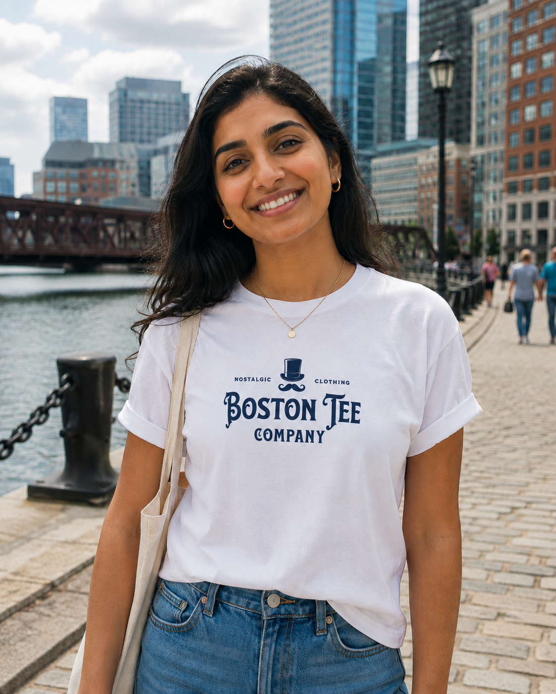 Boston Tee Company - White T-Shirt