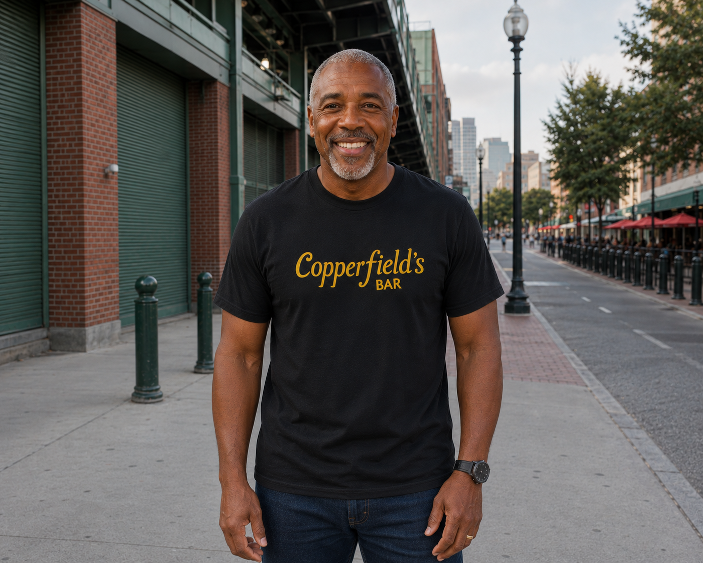 Copperfield's Bar - Black T-Shirt