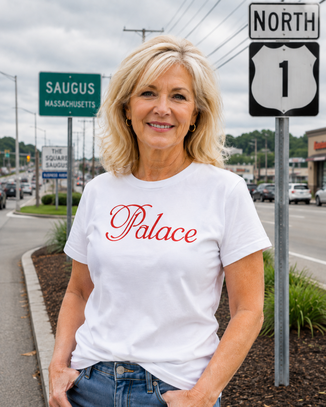 Palace - White T-Shirt