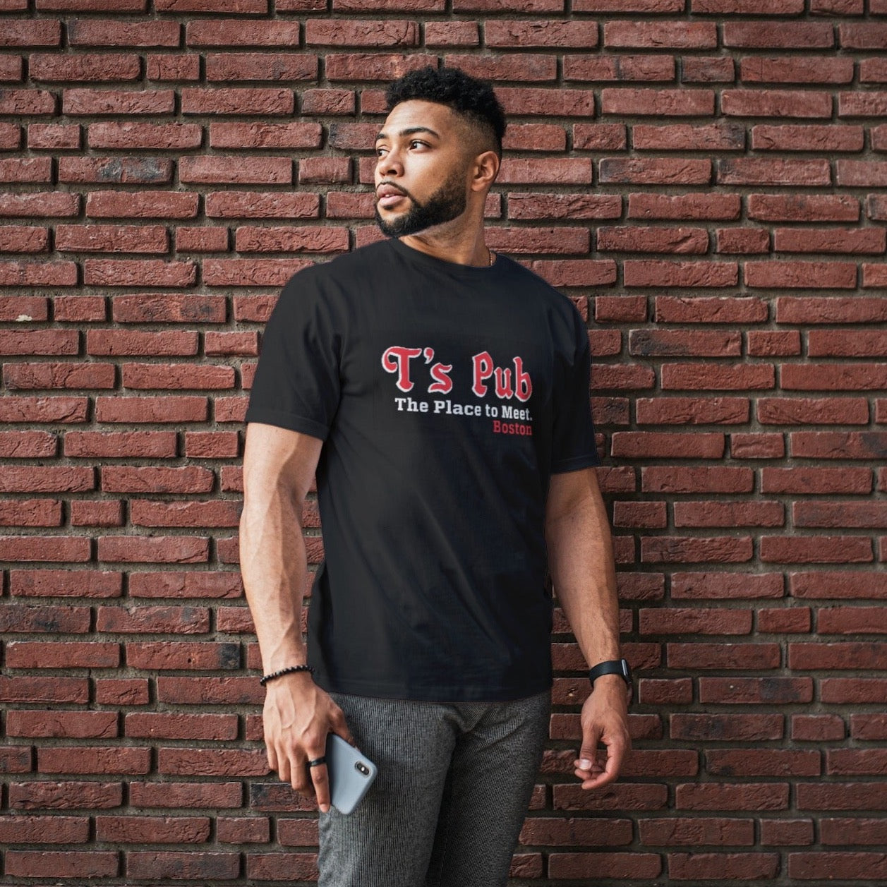 T's Pub - Black T-Shirt