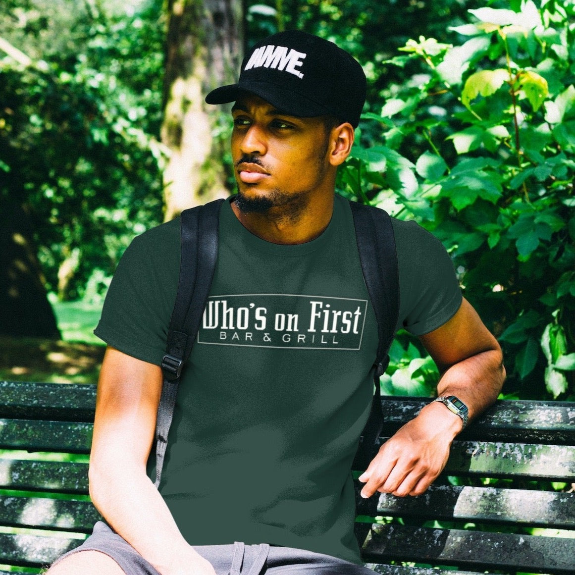 Who's on First - Royal Pine T-Shirt